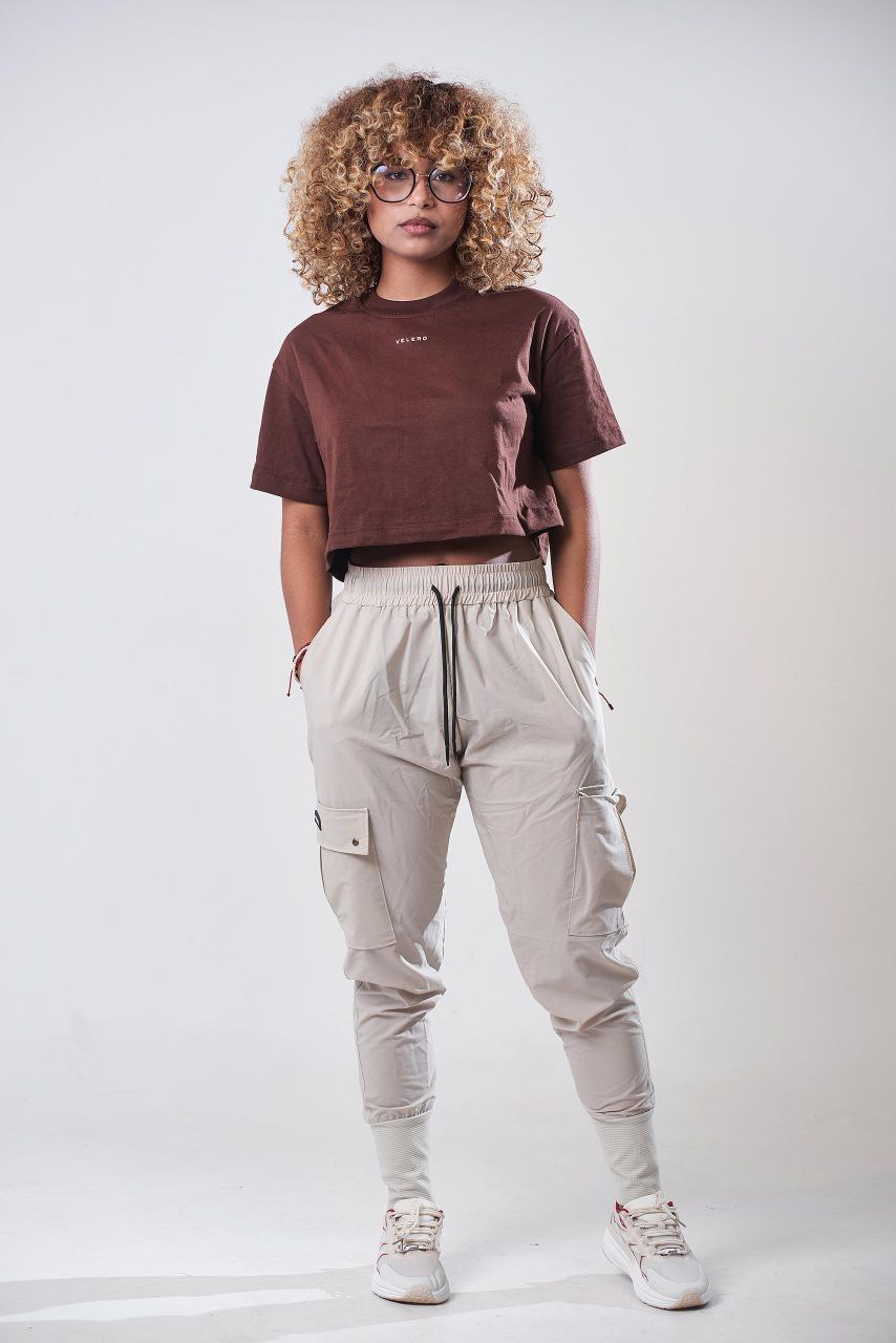 Croptop Velero Cacao
