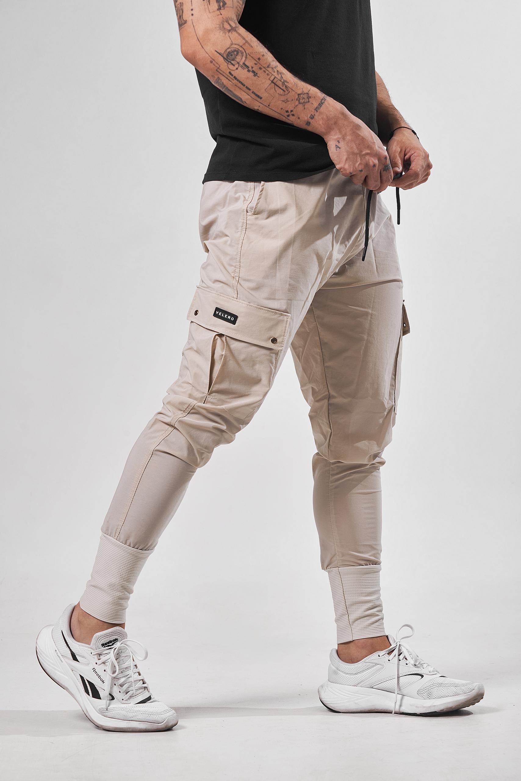 Beige Nautical Velero Men
